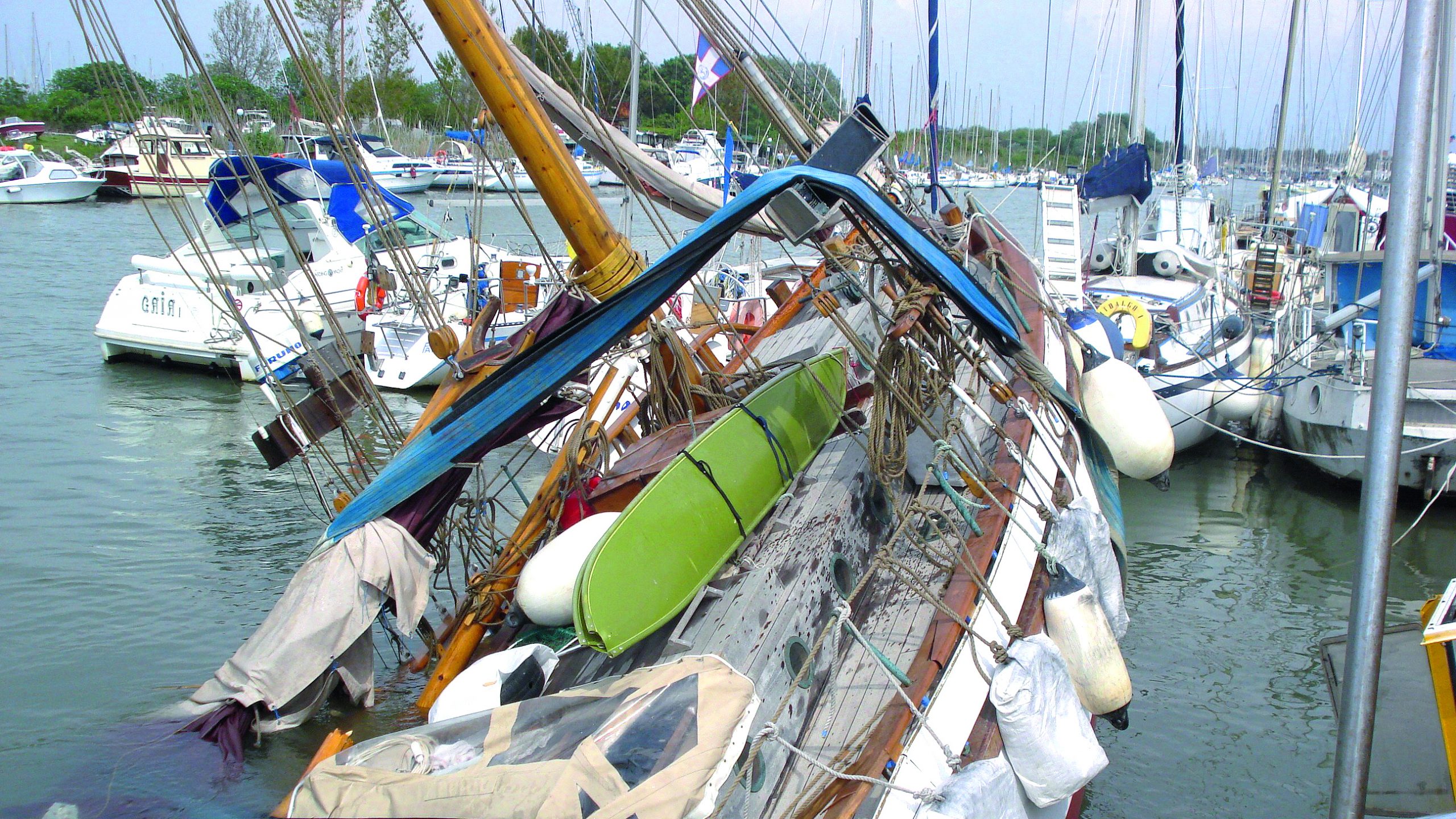 Most ports, harbours, marinas and yacht clubs require boat owners to be insured in case the worst happens